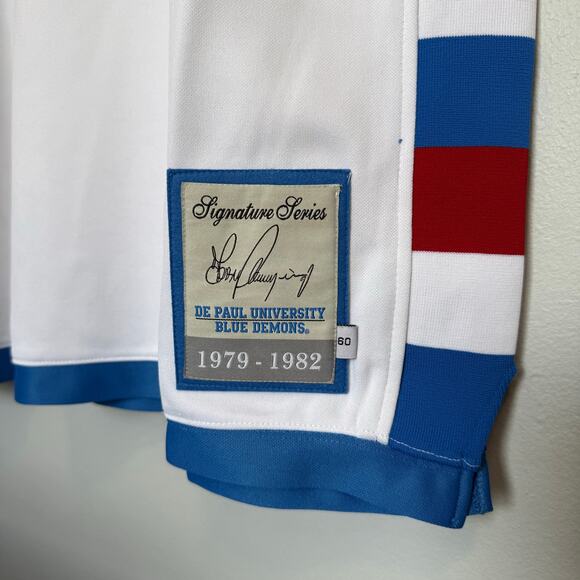 Terry Cummings DePaul Jersey #32 NWT Size 60 3XL Blue Demons Throwback NWT New - Picture 7 of 9